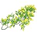 SLSON Reptile Plants Hanging Terrarium Plants with Suction Cup for Bearded Dragons,Lizards,Geckos,Snake Pets and Hermit Crab Tank Habitat Decorations,Small Size,12 inch