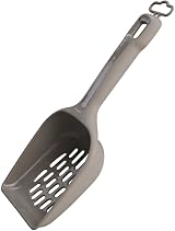 Cat Centre Grey Large Litter Tray with Scoop - Deep High Sides 50x38.5cm view 4