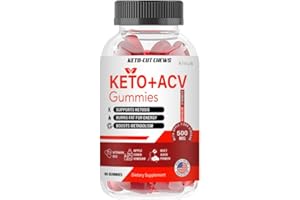 kivus Keto Cut Chews Gummies - Keto Cut Chews Keto ACV Gummies (Single, 60 Gummies)