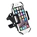 Badalink Bicycle Phone Holder Universal Bicycle&Motorcycle Mount 360 Degrees Rotatable Cradle Clamp Bike Cellphone Cycling Stamp for iOS iPhone Android GPS Rubber Strap Fit Any Smartphone