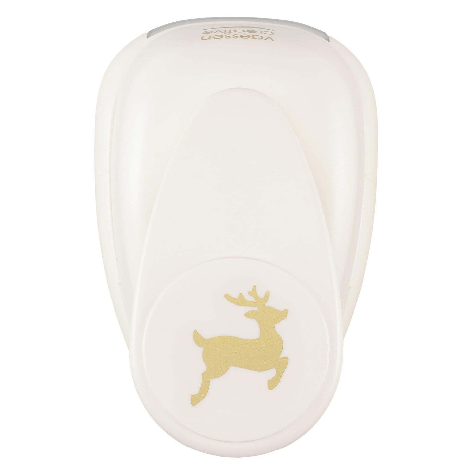 Vaessen Creative Craft Paper Punch - Reindeer - 3,5 x 4,5 cm - Circle Cutter for Crafting and Card Making
