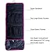 Travel Hanging Toiletry Bag Travel Kit Organizer Cosmetic Makeup Waterproof Wash Bag for Women Girls Travel Case for Bathroom Shower (Hot Pink)