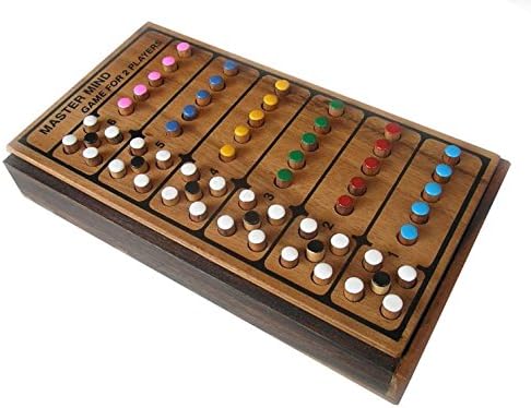 Mastermind Wooden Brain Teaser Game