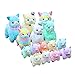 KSB 6'' Yellow Cloak Plush Alpaca,Cute Soft Plush,100% Plush Stuffed Animals Doll Toys,Best For The Children Kids