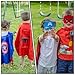 Asgift Cape and Mask Set of 4 Different Comics Cartoon Dressing Up Costumes for Kids