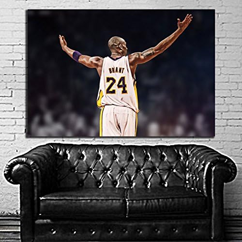 #19 Poster Mural Kobe Bryant Basketball 40x60 inch (100x150 cm) on Adhesive Vinyl