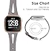 QIBOX Leather Bands Compatible with Fitbit Versa/Versa 2, Slim Vintage Leather Band Replacement Strap Women Man Wristband Accessories Compatible with Fitbit Versa 2 Smartwatch