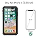 iPhone X/iPhone Xs Waterproof Case, Vapesoon Waterproof Shockproof Snowproof Clear Slim Case for iPhone X/iPhone Xs (5.8inch) -Gray/White (Black)