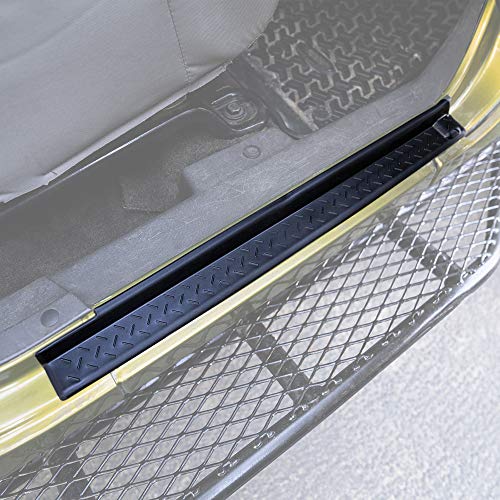 Xprite Front Entry Guards Door Sill Plate Protectors for 20072018 Jeep