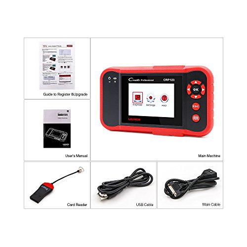 LAUNCH Creader CRP123 Engine/ABS/SRS/Transmission Automotive Code Reader Launch CRP123 OBD2 EOBD Scanner