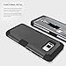 PIXIU Compatible with Samsung Galaxy S8 case, Shockproof Hybrid High Impact Hard Plastic+Soft Silicon Protective case Cover for Galaxy s8 2017 Release Black
