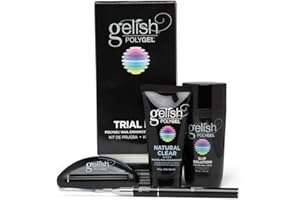 Gelish PolyGel® Brand Nail Enhancement Trial Kit – Lightweight, Strong, Odor-Free Hybrid Nail Enhancement, No Airborne Dust, Fast Application for Professional Salon Use (PolyGel Trial Kit)
