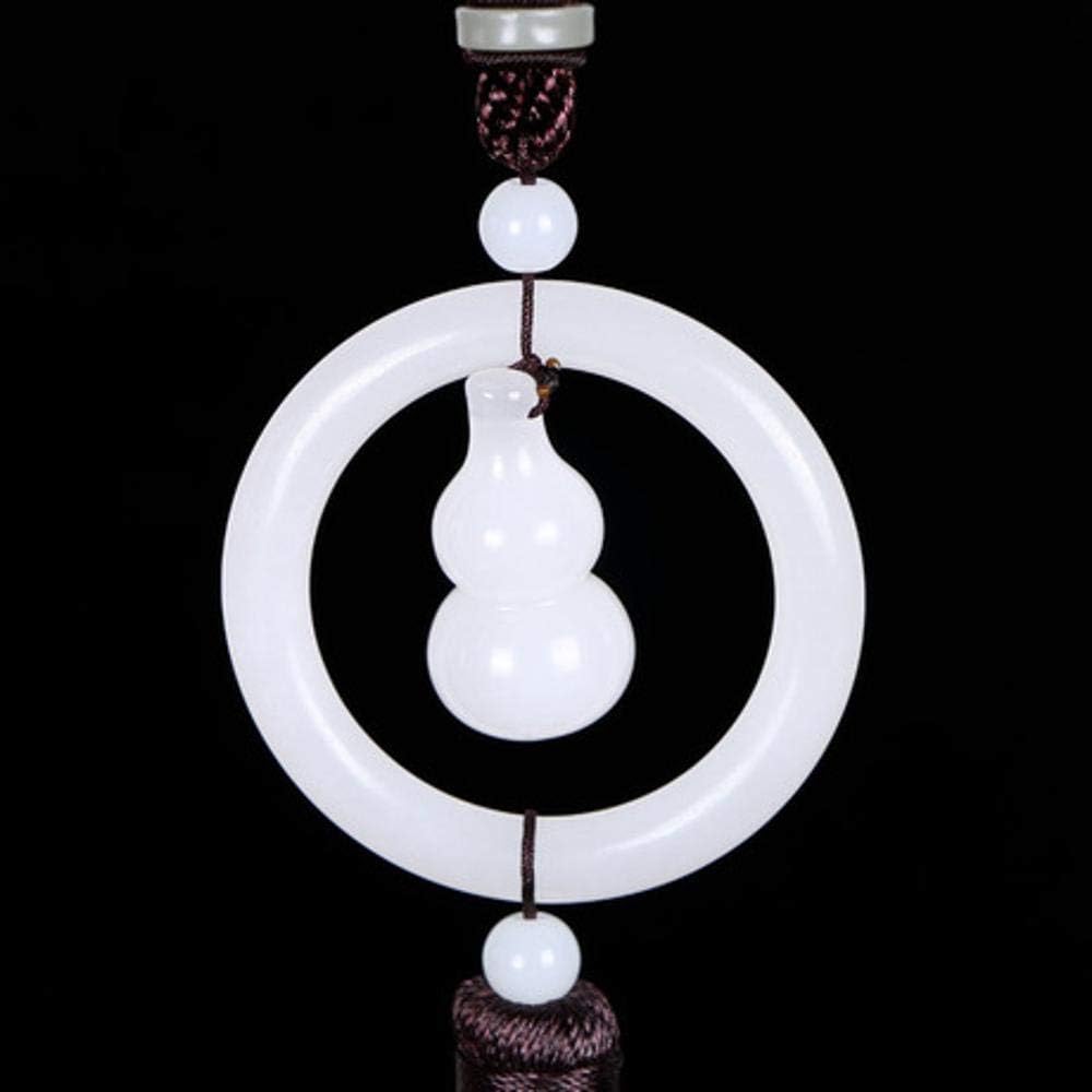 Mayanyan Jade gourd hanging jewelry interior accessories natural jade pendant car rearview mirror jewelry