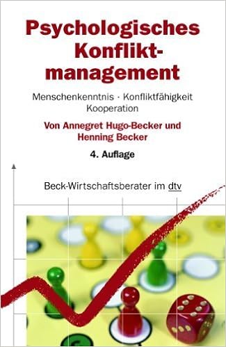 Psychologisches Konfliktmanagement Menschenkenntnis Konfliktfahigkeit Kooperation By Annegret Hugo Becker Henning Becker 2000 02 01 Amazon De Annegret Hugo Becker Henning Becker Bucher