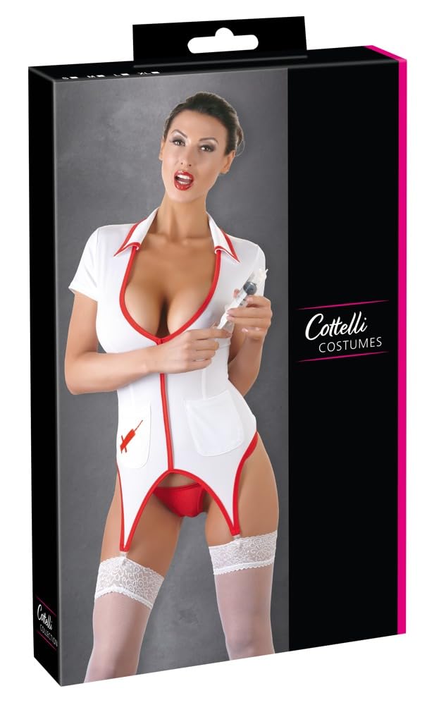 Cottelli Collection X-Large Nurse Dress with Red String