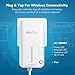 [UPGRADED] HooToo N600 Wi-Fi Range Extender, AV600 Powerline Adapters, Electrical Networking Kit Via Cable & Over Wireless, Standalone Router, One-Button Fast Pairing Operation