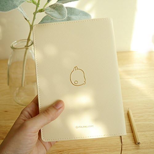 NEW Ver.3 Undated Planner Cute Rabbit 4.5" x 6.5" Molang Diary ~BABY PINK