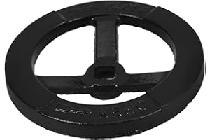 Angoily Indoor Fire Hydrant Directional Wheel Ductile Iron Handwheel for Valve Handle Replacement Durable Water Shut Off Valve Hose Valve Handle