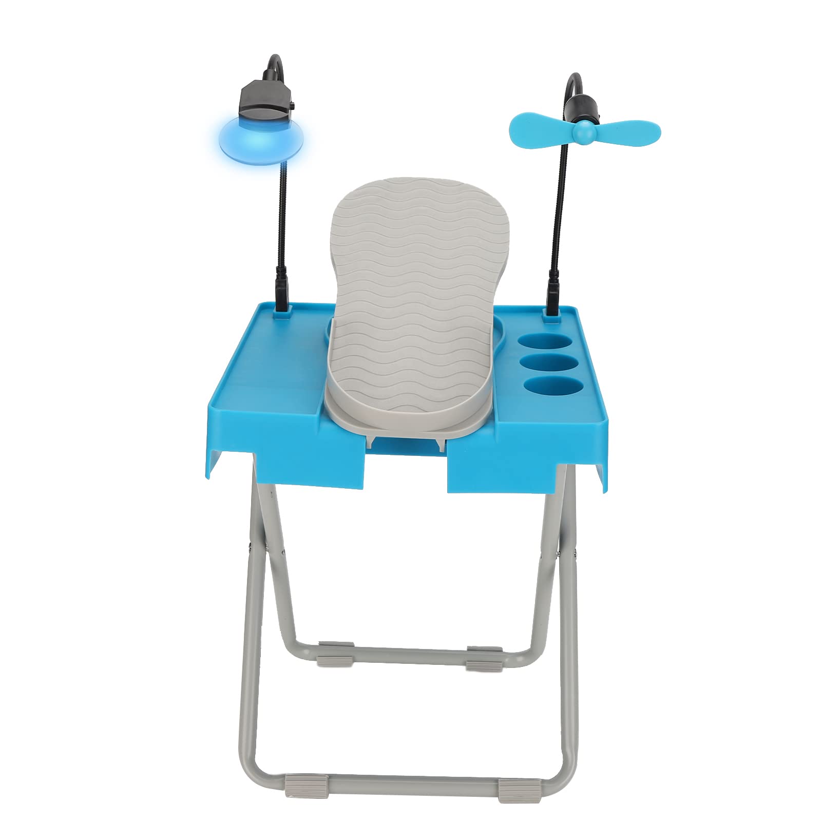 Non Slip Pedicure Foot Rest, Adjustable Professional Foldable Pedicure Stand Adjustable Pedicure Nail Tool Nail Pedicure Supplies for Home Nail Salon