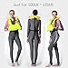 Auto-Vox Adult Portable Inflatable Snorkeling Diving Vest for Water safety