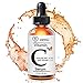 Venu Natural Vitamin C Serum for Face with Hyaluronic Acid, Aloe and Vitamin E Skin Nutrient Serum, Dark Spot Remover and Anti Wrinkle Serum (1oz)