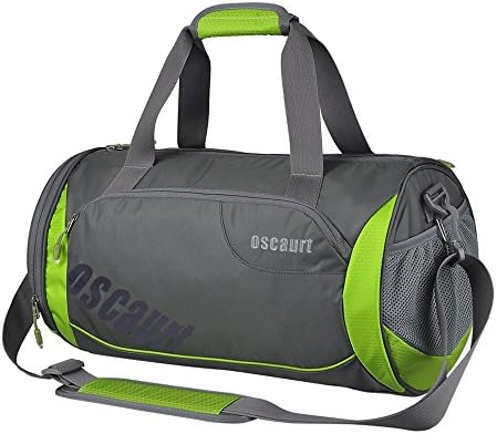 Oscaurt Gym Duffle Sport Bag with Large Ventilated Shoes Compartment For Travel,Gym,Yoga