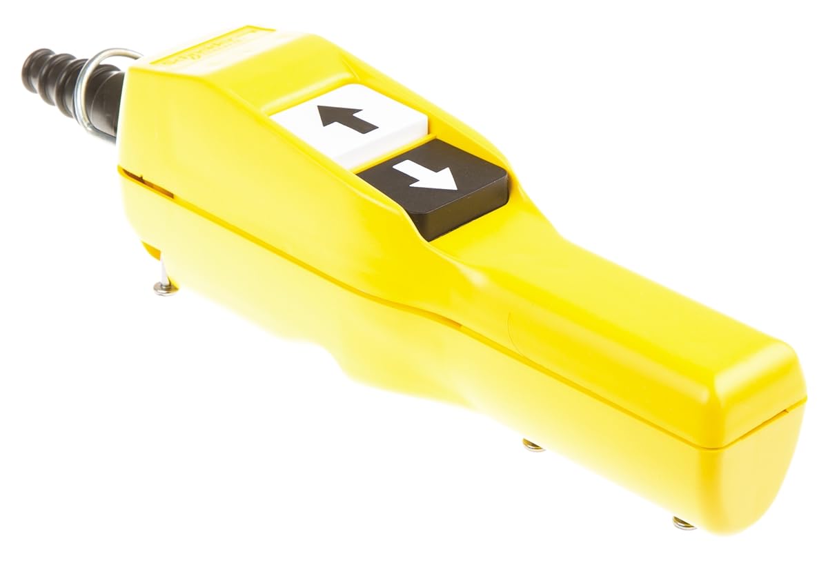 Schneider Electric XACA201 Pend Control Station, Pendant Station Xac-A Pistol Grip - 2 Push Buttons