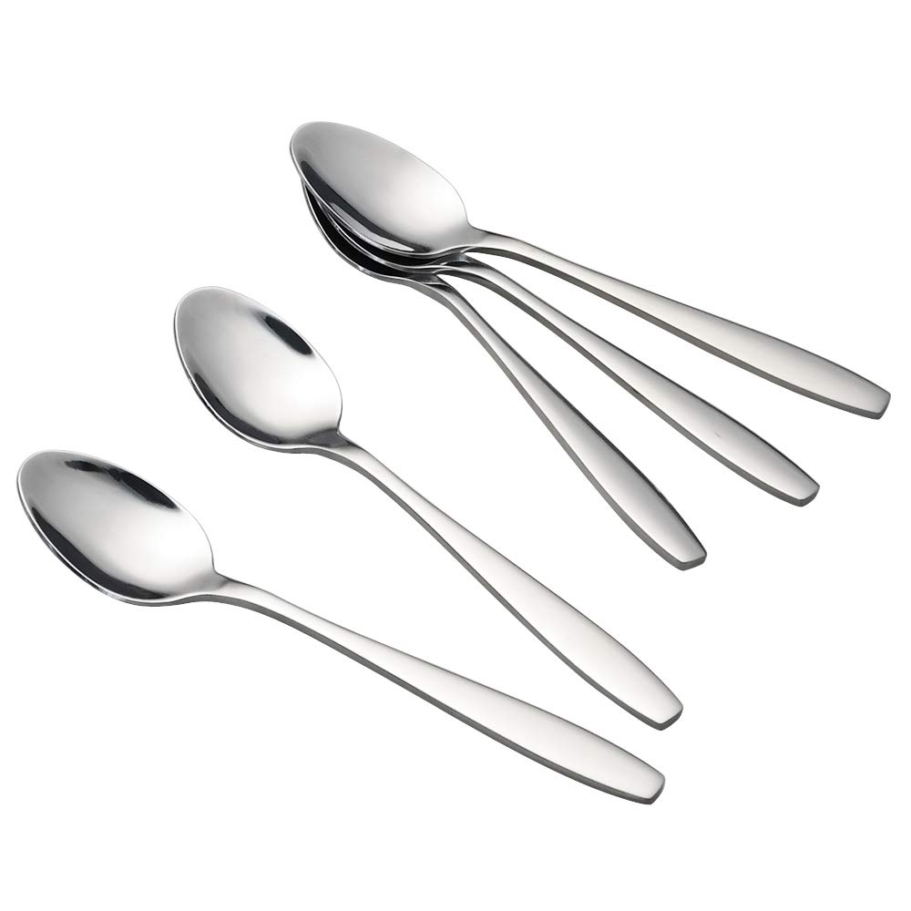 Gitany Set of 12 Tea Spoons Cutlery, Mini Spoon Set, Stainless Steel