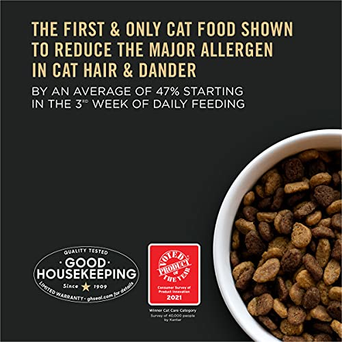 Purina Pro Plan High Protein Dry Cat Food and Rinse Free Shampoo