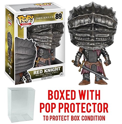 Funko Pop! Games: Dark Souls - Red Knight Vinyl Figure (Bundled with Pop BOX PROTECTOR CASE)