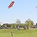 Skyborn Red Alien Jellyfish Kites With Flying Winder And 200 Feet Of Line - Huge (8.5 feet x 2 feet) Excellent Flyer - Beautiful Design And Colors - Top Quality Materials And Construction