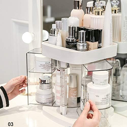 アクセサリーケース 車 バイク 回転 卓上収納 ペット用品 激安超特価 メイクケース スキンケア用品 大容量 ビューティー 透明アクリル ホワイト 新作製品 世界最高品質人気 ホワイト おしゃれ ピンク 卓上コスメボックス 小物メイク入れ物 正規品送料無料 コスメ収納
