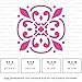 Icarus Tile Stencil - Kitchen Backsplash, Furniture Stencils, Peel and Stick Tile, Floor Stencil, Home Improvement