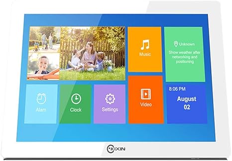 Amazon Yjdq デジタルフォトフレーム 10 1in無線lanデジタル写真フレーム写真動画共有経由のapp Facebookのさえずりeメールbluetooth機能 Diy 工具 ガーデン