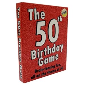 50th-Birthday-The-Game-amusing-gift-idea-or-fun-party-ice-breaker-especially-for-people-turning-fifty 50th Birthday The Game - amusing gift idea or fun party ice breaker, especially for people turning fifty.