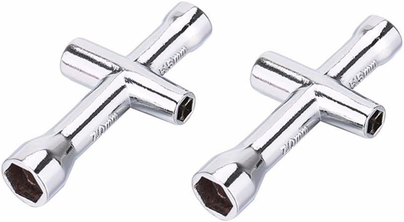 2PCS Wheel Hex Wrenches 80132 Small Cross Maintenance Tools Sleeve For HSP Redcat HPI Wltoys Traxxas Exceed 1:10 1/16th 1/18 RC Car