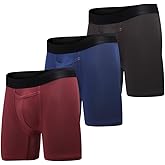All Citizens Amazon Exclusive Advanced Ball Pouch Underwear for Men, Patented Boxer Briefs Pouch, Breathable, No Ride Up