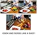 Adjustable Stainless Steel Mandoline Slicer - Professional Handheld Kitchen Mandolin Julienne Cutter for Slicing Food Vegetables Fruit Chip French Fry - Cut-Resistant Gloves & Blade Cleaning Brush