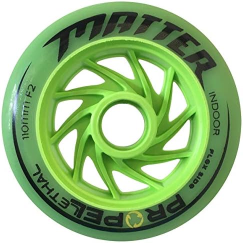 Matter Powerslide Lethal Propel Indoor Track Wheels 110mm Green F2