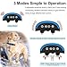 Rechargeable Anti Dog Bark Collar, Waterproof , Dog Bark Collar, Multiple Modes Train Large Medium Small Dogs Humanely with LED Breathing Light & Screen