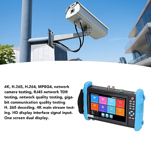 CCTV Tester, 8MP IPC 9800PLUS 12V DC Output Coaxial Camera Tester