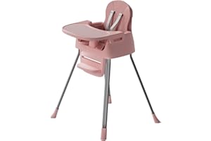 CHEERKID Portable Baby Highchair for Months Infants and Toddlers with 5 Point Harness Convertible Comfortable Seat for Cozy Eating Table Sit Up High Chair and Seats for Sitting Up Back Booster Feeding Chairs