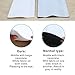 Yecaye Cable Organizer Wrap - 19.5inch Cable Management Sleeve Cord Warps for PC Computer Wires Management - Flexible Cover with Zipper and Buckle Design for TV, PC, Home, Office - 4 Pack - White