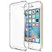 Trianium iPhone 5S Case, [Clear Cushion] Protective Clear Bumper Cases for Apple iPhone 5S [Scratch Resistant] Seamless Integrated Shock-Absorbing Bumper Cover Hard Back Panel - Clear