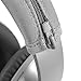 Geekria Flex Fabric Headband Cover Compatible with Bose QuietComfort QC 15, QC2 Headphones, Sweat-Resistant, Replacement Repair Part, Easy DIY Installation (Gray)