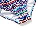 Sociala Girl's Tribal Fringe One Piece Swimsuits Bathing Suits Swimwear 3-14T