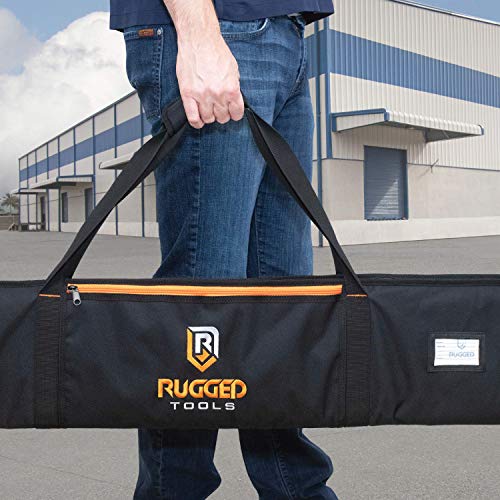 Rugged Tools Guide Rail Bag - Protective Track Saw Bag For Saw Guide Rails up to 59" - Thumbnail 4