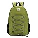 25L TIBAG Water Resistant Lightweight Packable Folding Foldable Daypack Backpack (ARMY GREEN)