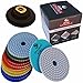 Diamond Polishing Pads 4" inch Wet/Dry Set of 11+1 Backer Pad Best Value Granite Concrete primary