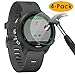 KIMILAR 4-Pack Tempered Glass Screen Protector compatible with Samsung Galaxy Watch 44mm